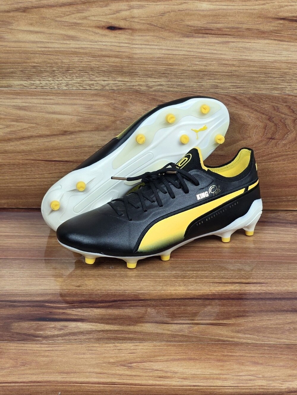 Puma King Ultimate Pelé FG AG Legend Pack Soccer Cleats 107825-01 Men’s Sizes